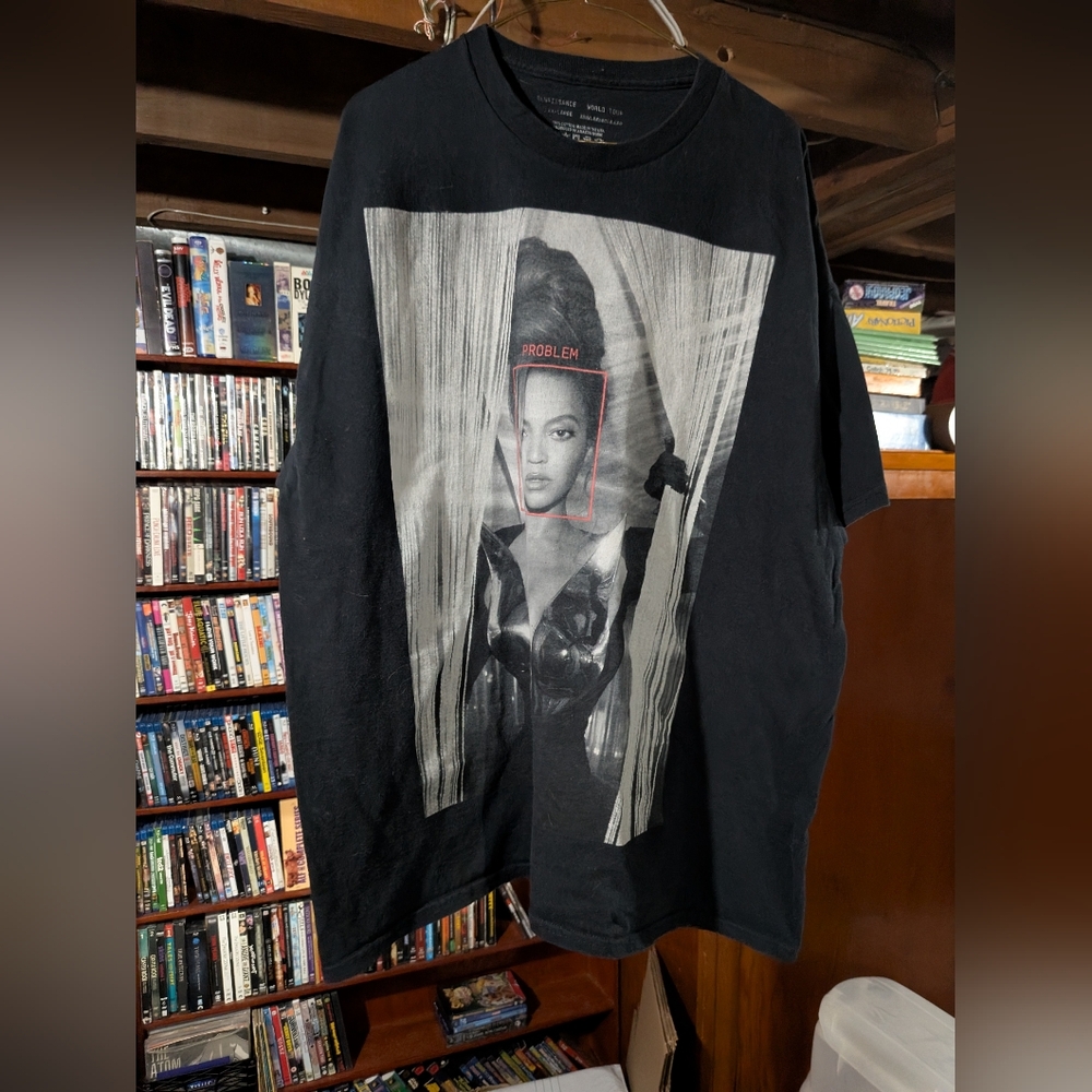 Beyoncé Unisex-Adult Official Renaissance World Tour Problem T-Shirt Size XXL